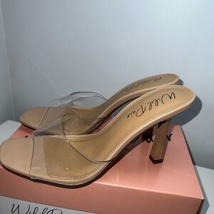 Wild Pair Women's Tan Heeled Sandals